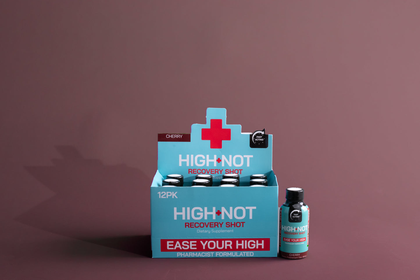 12 Count - Cherry Flavor - Regular Strength - High Not